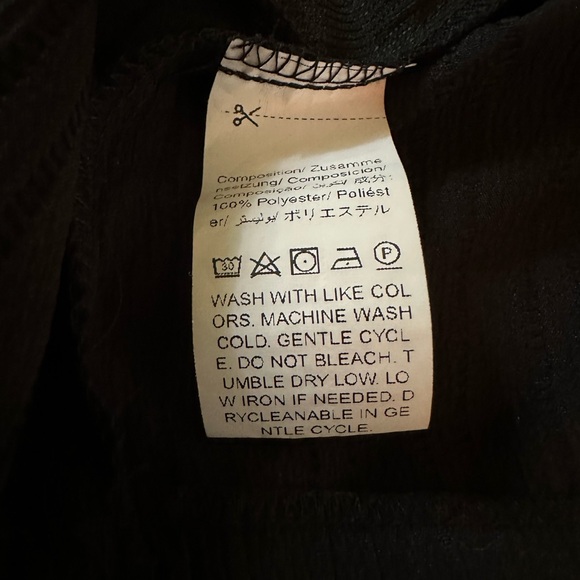 SHEIN Size Large Black Wide-Legged Romper - Picture 9 of 10